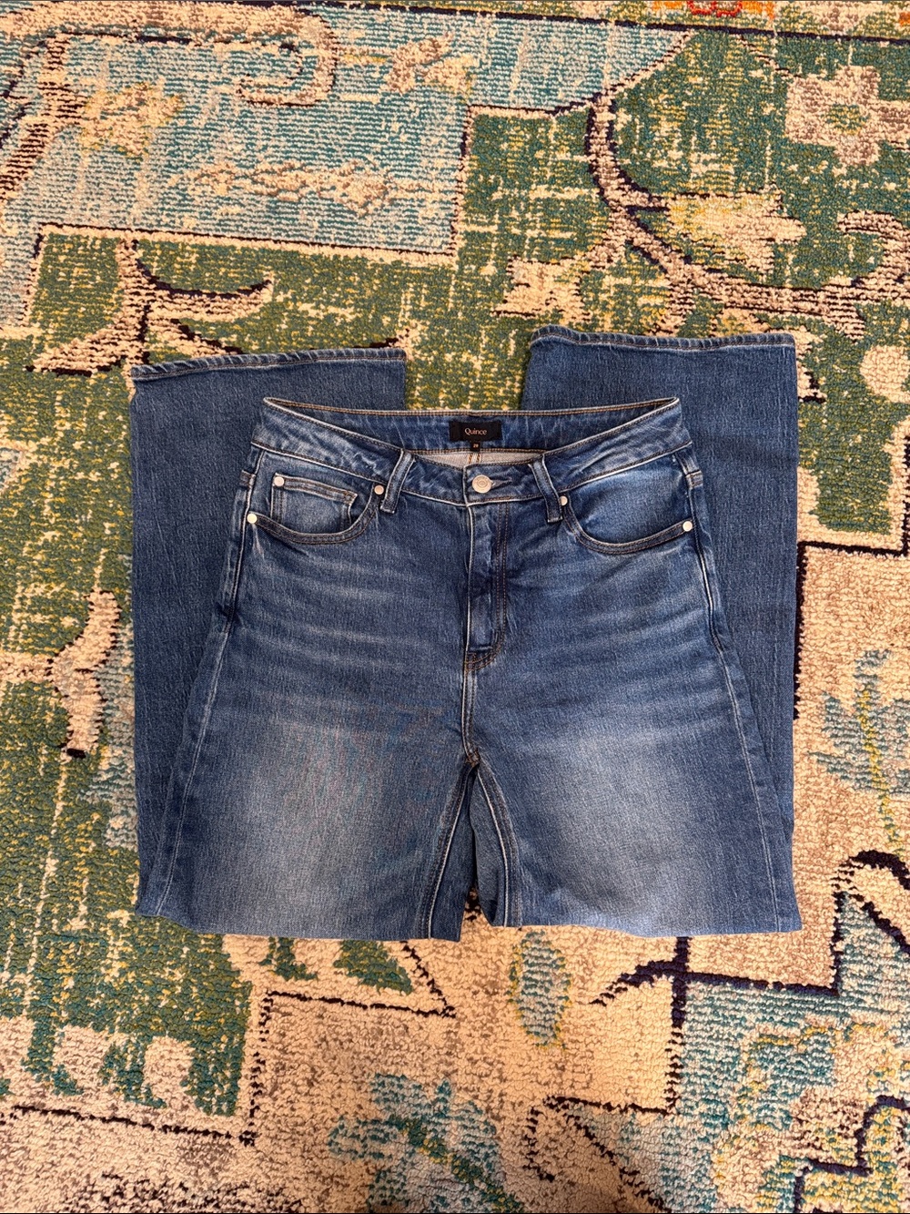 Quince Bella stretch relaxed straight short length 28 - Picture 4 of 5